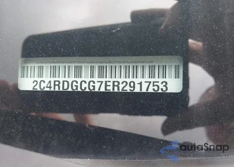 2014 Dodge Grand Caravan Sxt from USA, damaged, VIN 2C4RDGCG7ER291753